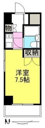 香川県高松市藤塚町２丁目（賃貸マンション1K・7階・20.00㎡） その2