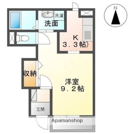 香川県高松市高松町(賃貸アパート1K・1階・29.75㎡)の写真 その2