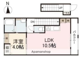 香川県高松市太田上町（賃貸アパート1LDK・2階・37.75㎡） その2