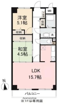 スカール太田南 301｜香川県高松市太田下町(賃貸マンション2LDK・3階・62.06㎡)の写真 その2