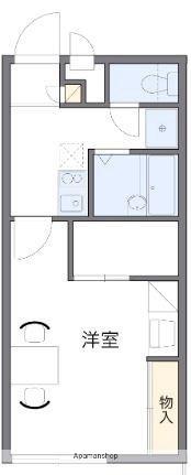 レオパレスＫａｒａｔａｃｈｉ 210｜香川県高松市新北町(賃貸アパート1K・2階・22.70㎡)の写真 その2