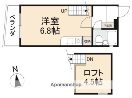 香川県高松市本町(賃貸マンション1R・5階・18.60㎡)の写真 その2