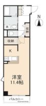 香川県高松市林町（賃貸マンション1K・3階・35.09㎡） その2