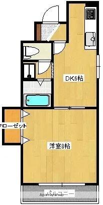 香川県高松市中央町(賃貸マンション1DK・4階・30.89㎡)の写真 その2