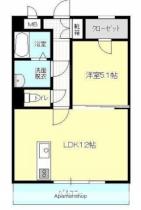 香川県高松市太田下町（賃貸マンション1LDK・2階・42.00㎡） その2