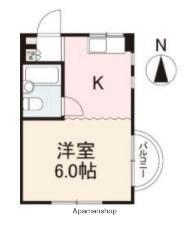 香川県高松市番町５丁目(賃貸マンション1R・2階・18.78㎡)の写真 その2