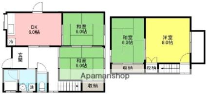 香川県高松市屋島西町（賃貸一戸建4DK・2階・87.53㎡） その2