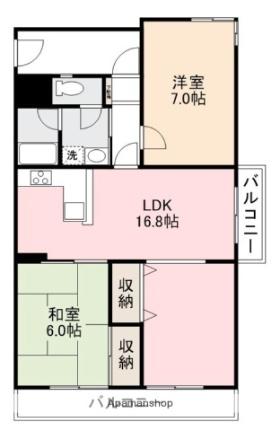 サン・セイント・リヴィア 101｜香川県高松市伏石町(賃貸マンション2LDK・1階・68.00㎡)の写真 その2