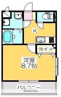 マリベール屋島II 101 ｜ 香川県高松市屋島東町（賃貸マンション1K・1階・23.87㎡） その2