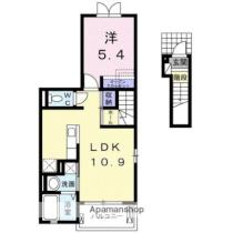 ソラーナ 201 ｜ 香川県高松市伏石町（賃貸アパート1LDK・2階・41.30㎡） その2