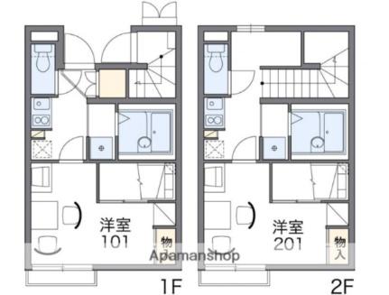 レオパレスラ　スリーズ 210｜香川県高松市林町(賃貸アパート1K・2階・26.08㎡)の写真 その2