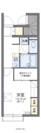 レオパレストランタン 105｜香川県高松市林町(賃貸アパート1K・1階・23.61㎡)の写真 その2