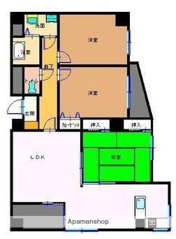 プレセランス栗林 702｜香川県高松市栗林町２丁目(賃貸マンション3LDK・7階・79.25㎡)の写真 その2