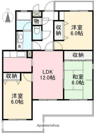 マイレーミアサミI 203｜香川県高松市木太町(賃貸マンション3LDK・2階・69.50㎡)の写真 その2