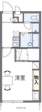 レオパレスＣｏｍｆｏｒｔ 112｜香川県高松市元山町(賃貸アパート1K・1階・23.18㎡)の写真 その2
