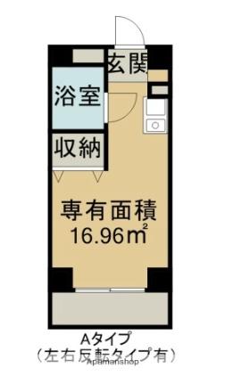 ウッドネスト宇多津 701｜香川県綾歌郡宇多津町浜五番丁(賃貸マンション1K・7階・16.96㎡)の写真 その2