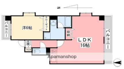 ロイヤルコート松山 301｜愛媛県松山市古川南１丁目(賃貸マンション1LDK・3階・52.79㎡)の写真 その2