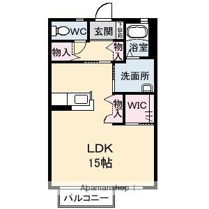 ドミール・Ｔ－I 101 ｜ 愛媛県松山市立花１丁目（賃貸アパート1R・1階・40.30㎡） その2