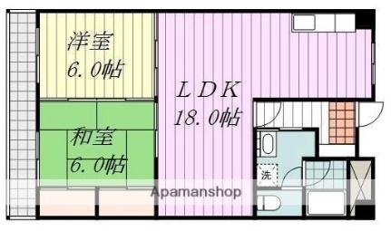 エンブレム南江戸 502 ｜ 愛媛県松山市南江戸２丁目（賃貸マンション2LDK・5階・66.15㎡） その2