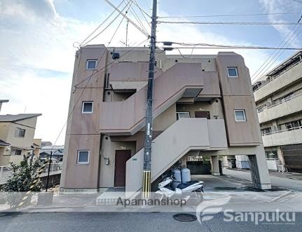 メゾンタナカ ｜愛媛県松山市空港通２丁目(賃貸マンション2DK・3階・36.45㎡)の写真 その1