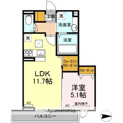 シャスティア 102｜愛媛県松山市南斎院町(賃貸アパート1LDK・1階・42.75㎡)の写真 その2