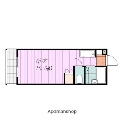 愛媛県松山市美沢１丁目（賃貸マンション1R・3階・22.32㎡） その2