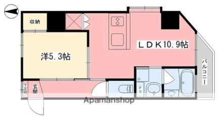 アスティオン本町 ｜愛媛県松山市本町５丁目(賃貸マンション1LDK・8階・40.43㎡)の写真 その2