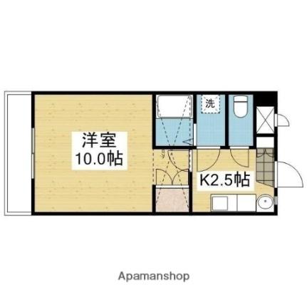 サンハイツ11  ｜ 愛媛県松山市来住町（賃貸マンション1K・6階・29.70㎡） その2