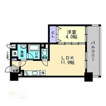 アーバン道後今市 ｜愛媛県松山市道後今市(賃貸マンション1LDK・7階・36.43㎡)の写真 その2