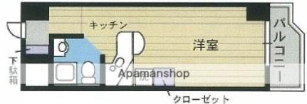 ラ・パルフェ・ド・ユーリスミー 603｜愛媛県松山市天山１丁目(賃貸マンション1R・6階・21.38㎡)の写真 その2