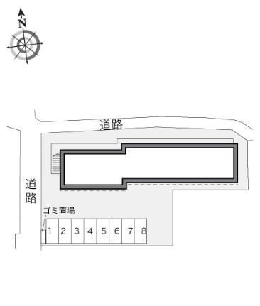 レオパレスシャルマンＳＡＫＡＭＯＴＯ 204｜愛媛県松山市立花４丁目(賃貸アパート1K・2階・22.70㎡)の写真 その25