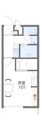 レオパレス古川 203｜愛媛県松山市古川南２丁目(賃貸アパート1K・2階・23.18㎡)の写真 その2