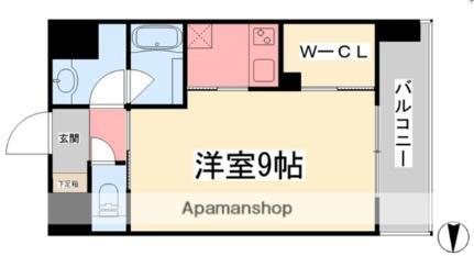 愛媛県松山市山越６丁目（賃貸マンション1K・6階・32.69㎡） その2