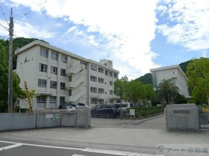 画像18:津田中学校(中学校)まで1895m