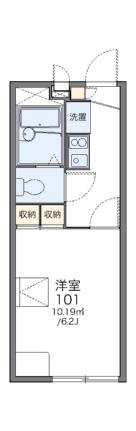 レオパレスグランドカメリア 203｜愛媛県松山市居相６丁目(賃貸アパート1K・2階・23.18㎡)の写真 その2