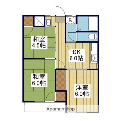 コンフォート久万ノ台 ｜愛媛県松山市久万ノ台(賃貸マンション3DK・5階・63.05㎡)の写真 その2