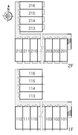 レオパレス道後 215 ｜ 愛媛県松山市石手４丁目（賃貸アパート1K・2階・22.35㎡） その21