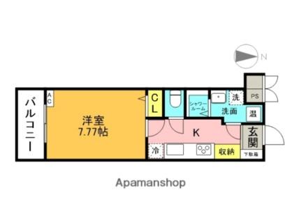 αプレミアム松末 107｜愛媛県松山市松末２丁目(賃貸マンション1K・1階・26.50㎡)の写真 その2