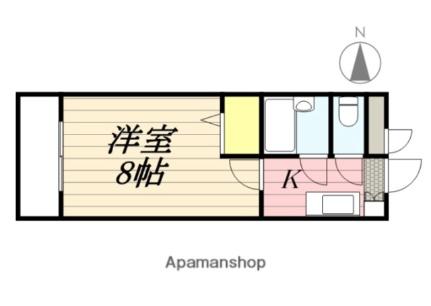 メゾン・ド・ルノン 102 ｜ 熊本県熊本市中央区新大江１丁目（賃貸マンション1K・1階・23.23㎡） その2