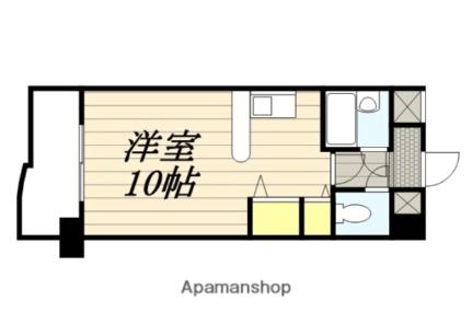 メゾン・ド・ペルレ 806 ｜ 熊本県熊本市中央区新屋敷２丁目（賃貸マンション1R・8階・26.24㎡） その2