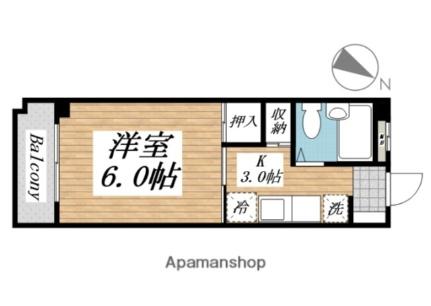 プレアール南小倉 504｜福岡県北九州市小倉北区弁天町(賃貸マンション1K・5階・21.00㎡)の写真 その2