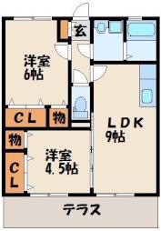 教育大前駅 5.9万円