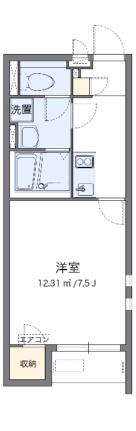 クレイノ花水樹ＳＵＥII 101 ｜ 福岡県糟屋郡須惠町大字植木（賃貸アパート1K・1階・25.00㎡） その2