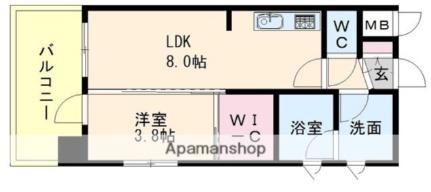 リヴァイン博多駅南 601｜福岡県福岡市博多区博多駅南５丁目(賃貸マンション1LDK・6階・31.16㎡)の写真 その2