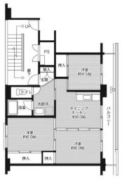 🉐敷金礼金0円！🉐ビレッジハウス大和II1号棟