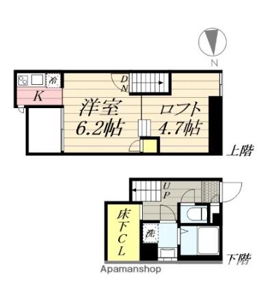 福岡県小郡市小郡（賃貸アパート1K・1階・23.78㎡） その2