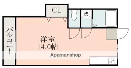 ロイヤルハイツ国府 ｜熊本県熊本市中央区国府１丁目(賃貸マンション1R・1階・29.00㎡)の写真 その2