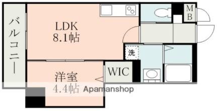 フォーエス熊本駅前III ｜熊本県熊本市西区二本木２丁目(賃貸マンション1LDK・10階・32.40㎡)の写真 その2