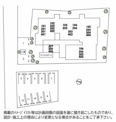 熊本県熊本市中央区本荘５丁目(賃貸マンション1R・2階・34.20㎡)の写真 その19