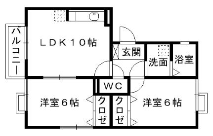 熊本県熊本市南区島町２丁目(賃貸アパート2LDK・2階・50.43㎡)の写真 その2